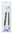 RHEITA Aquarellpinsel-Set 3-teilig Größe: 2-4-6, schwarz, spitze Form aus Naturhaar in Klarsichtetui